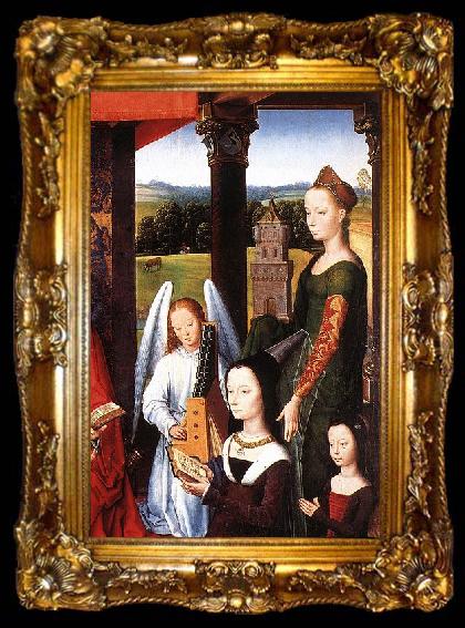 framed  Hans Memling The Donne Triptych, ta009-2